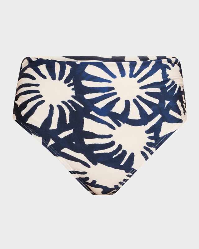 Sunflower High-Waist Bikini Bottoms